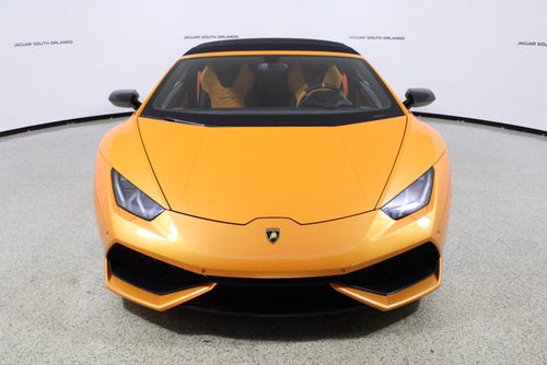 2016 Lamborghini Huracan LP 610-4 Spyder