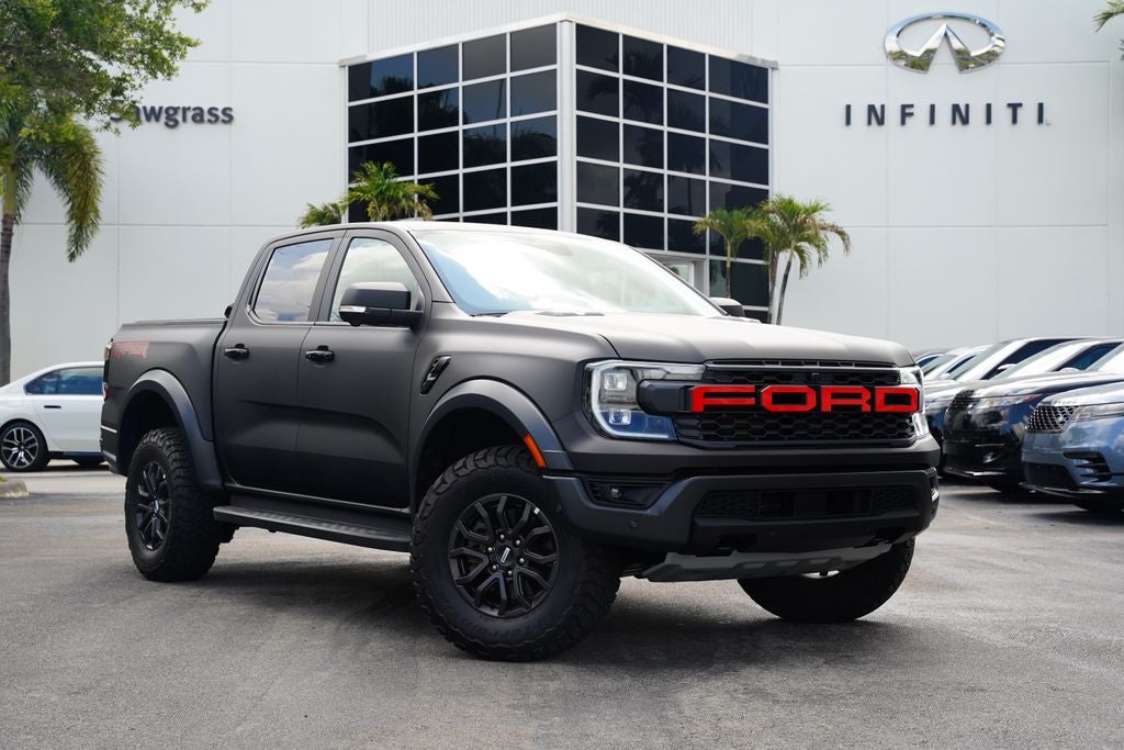 2024 Ford Ranger Raptor MATTE FROZEN WRAP