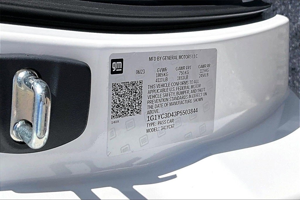 2023 Chevrolet Corvette Stingray 3LT