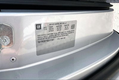 2016 Chevrolet Corvette Stingray Z51 2LT