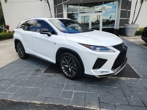2022 Lexus RX 350 350 F Sport Handling