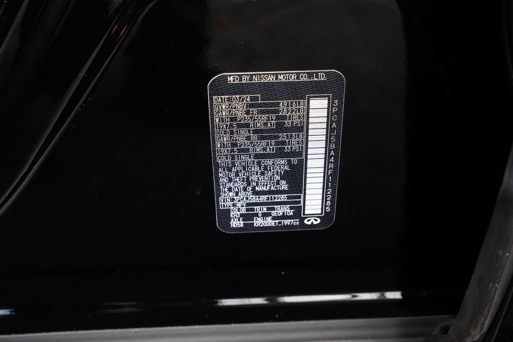 2024 INFINITI QX50 LUXE CERTIFIED PREOWNED!!!