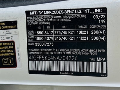 2022 Mercedes-Benz GLS GLS 450