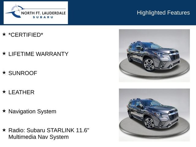 2024 Subaru Ascent Touring