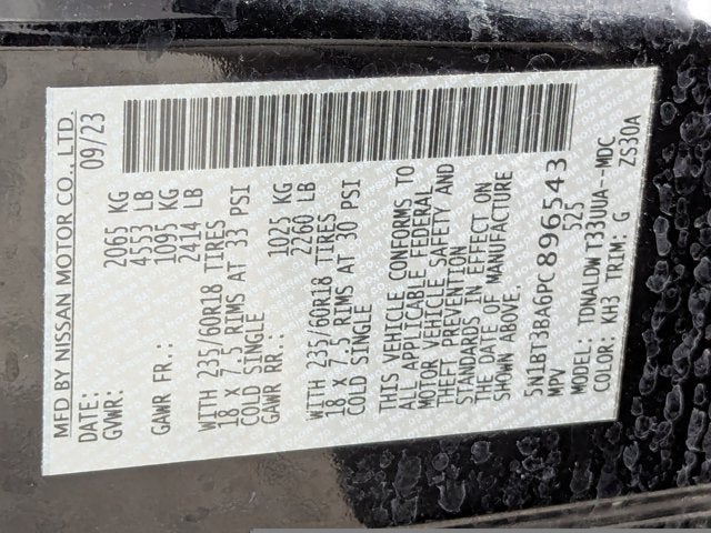 2023 Nissan Rogue FWD SV