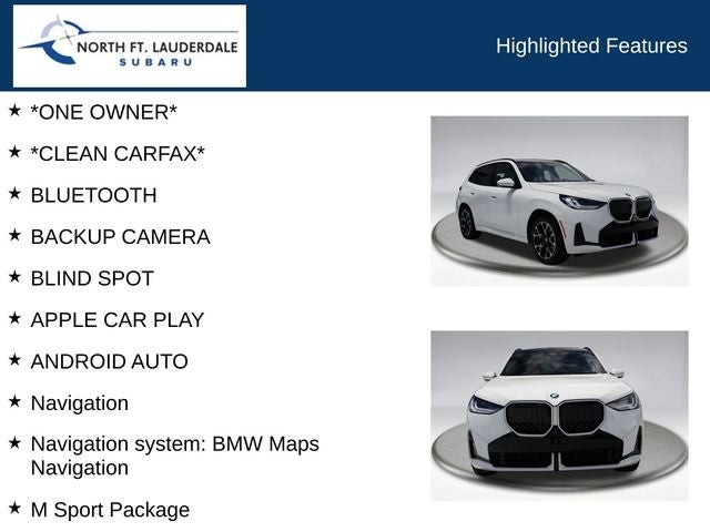 2025 BMW X3 30 xDrive