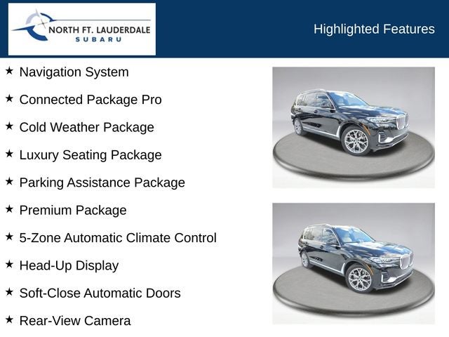 2022 BMW X7 xDrive40i