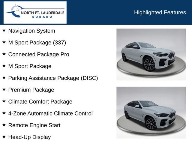 2023 BMW X6 xDrive40i