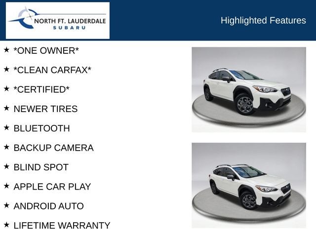 2023 Subaru Crosstrek Sport