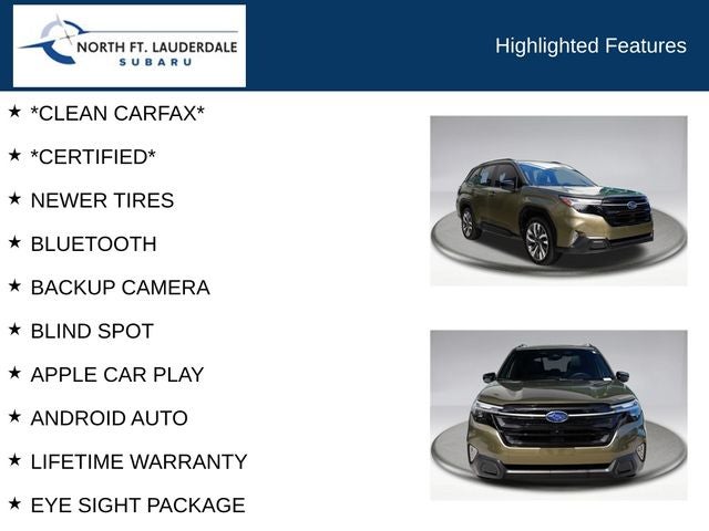 2025 Subaru Forester Touring