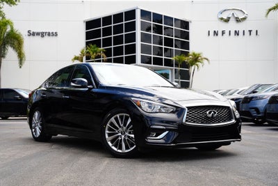 2023 INFINITI Q50 LUXE CERTIFIED PRE OWNED!!
