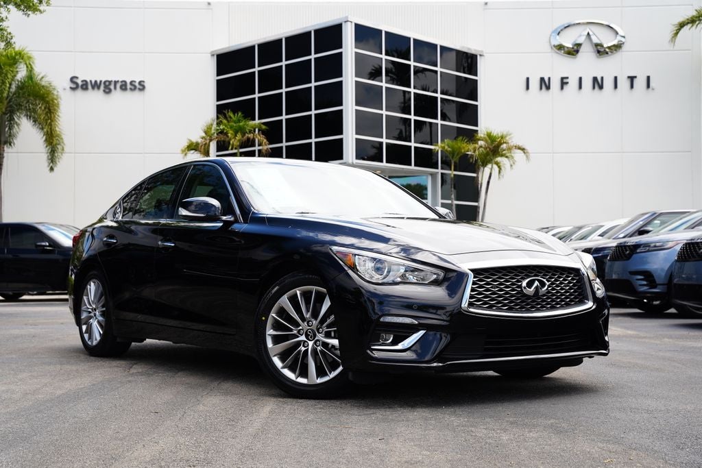 2023 INFINITI Q50 LUXE CERTIFIED PRE OWNED!!