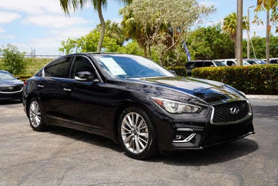 2023 INFINITI Q50 LUXE CERTIFIED PRE OWNED!!
