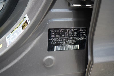 2020 Hyundai Elantra SE KATZKIN LEATHER