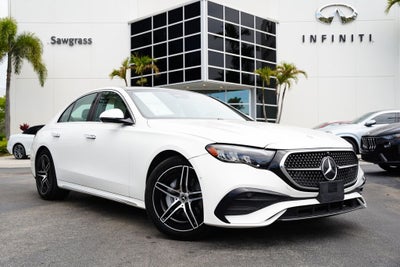 2025 Mercedes-Benz E 350 E 350 4MATIC®