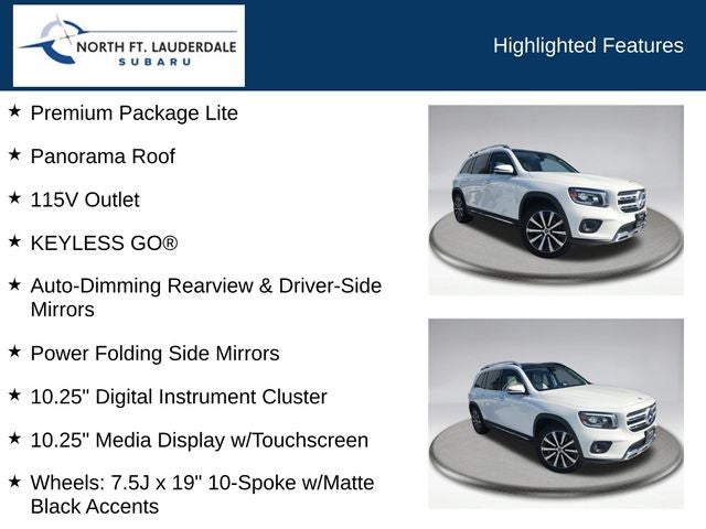 2022 Mercedes-Benz GLB 250 GLB 250 4MATIC®