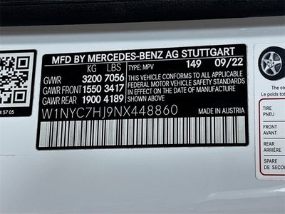 2022 Mercedes-Benz G-Class AMG® G 63