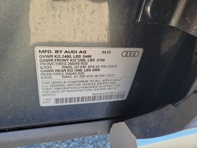 2023 Audi Q5 45 S line Premium