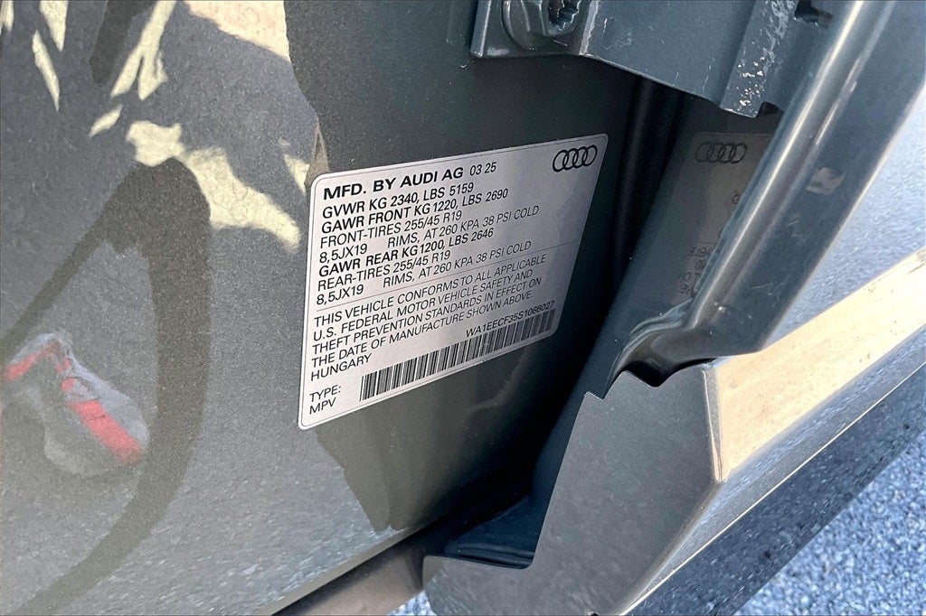 2025 Audi Q3 Premium Plus S Line quattro