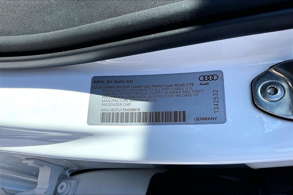 2025 Audi A5 2.0T Premium quattro