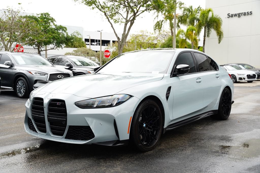 2025 BMW M3 Competition ORANGE CARBON FIBER BUCKETS!!!