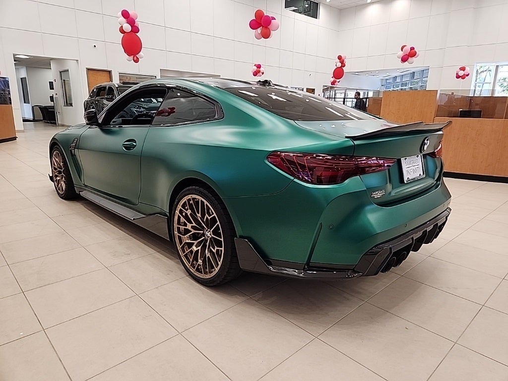 2025 BMW M4 CS FROZEN GREEN PAINT, CARBON CERMAMIC BRAKES, & FULL