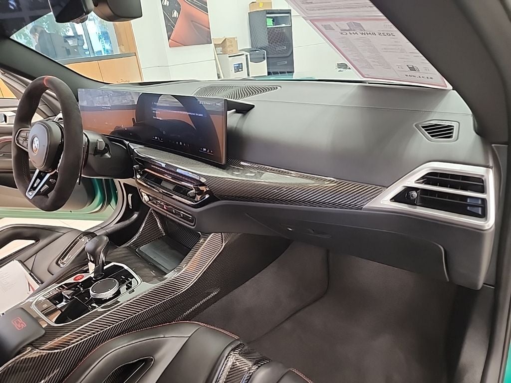 2025 BMW M4 CS FROZEN GREEN PAINT, CARBON CERMAMIC BRAKES, & FULL