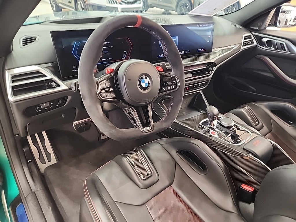2025 BMW M4 CS FROZEN GREEN PAINT, CARBON CERMAMIC BRAKES, & FULL