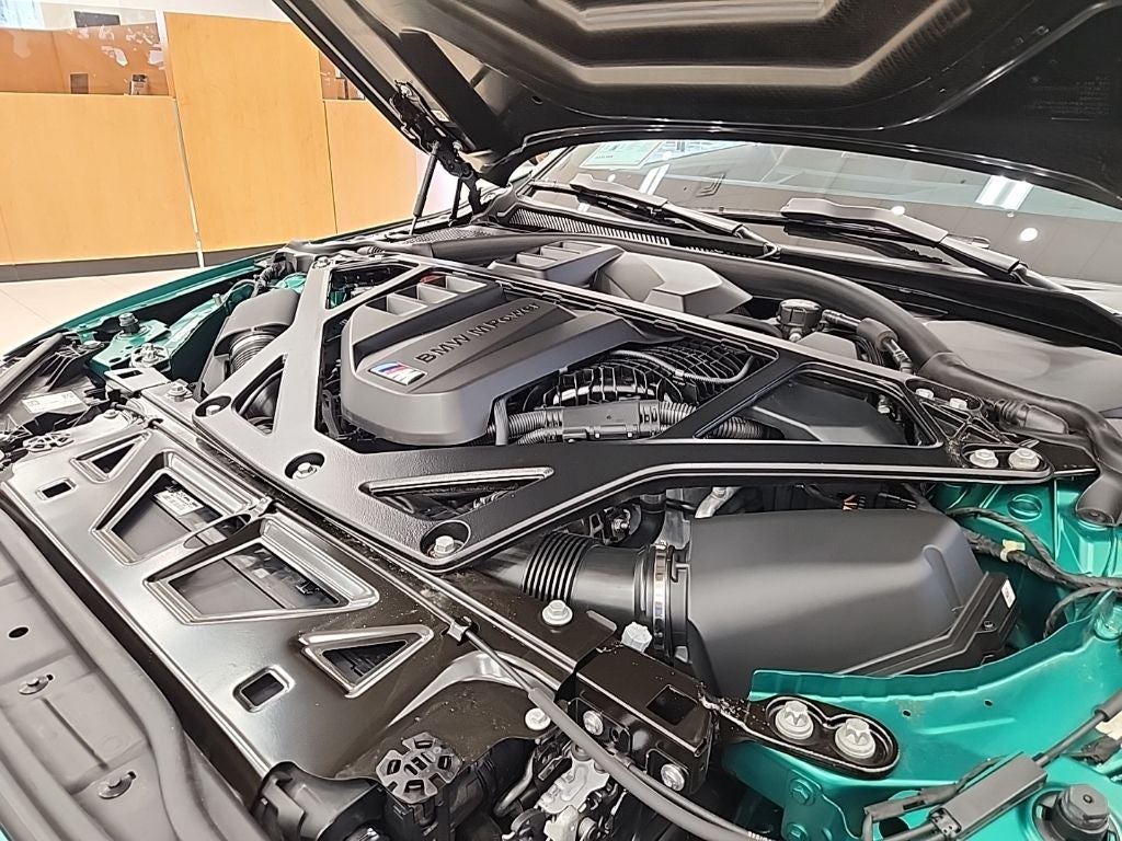 2025 BMW M4 CS FROZEN GREEN PAINT, CARBON CERMAMIC BRAKES, & FULL