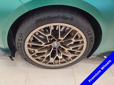2025 BMW M4 CS FROZEN GREEN PAINT, CARBON CERMAMIC BRAKES, & FULL