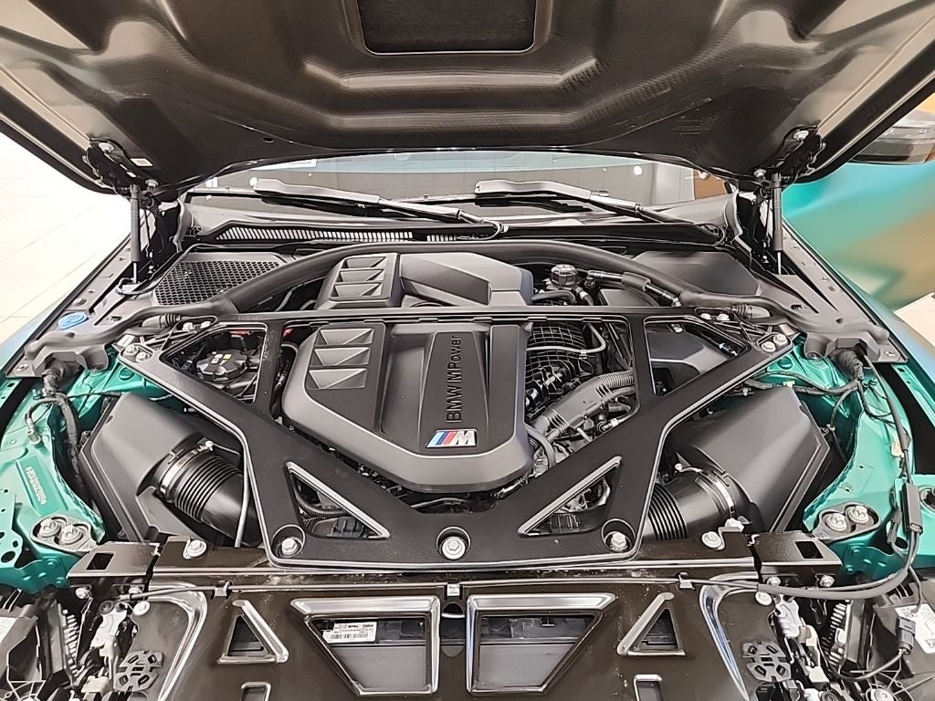 2025 BMW M4 CS FROZEN GREEN PAINT, CARBON CERMAMIC BRAKES, & FULL