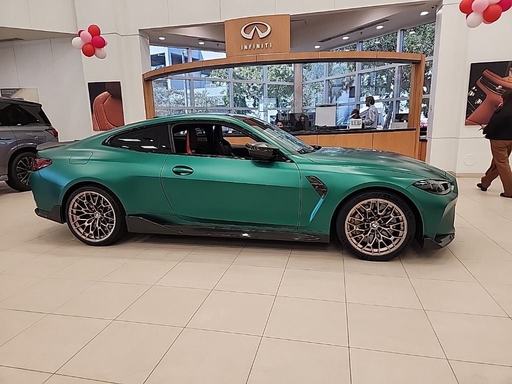 2025 BMW M4 CS FROZEN GREEN PAINT, CARBON CERMAMIC BRAKES, & FULL