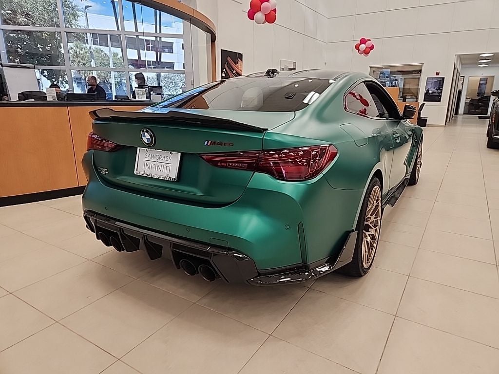 2025 BMW M4 CS FROZEN GREEN PAINT, CARBON CERMAMIC BRAKES, & FULL