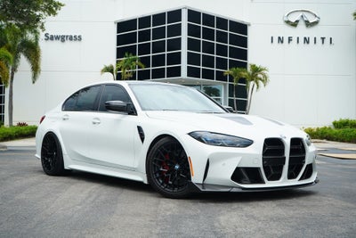 2024 BMW M3 CS FROZEN WHITE, EXHAUST & MORE!