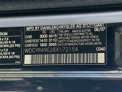 2008 Mercedes-Benz G-Class 5.0L