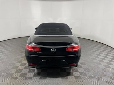 2017 Mercedes-Benz S-Class S 550 Cabriolet