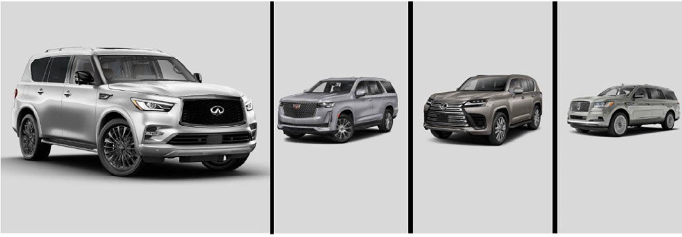 QX80 vs the competition