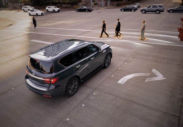 2024 INFINITI QX80 Key Features - PREDICTIVE FORWARD COLLISION WARNING | Naples INFINITI in Naples FL