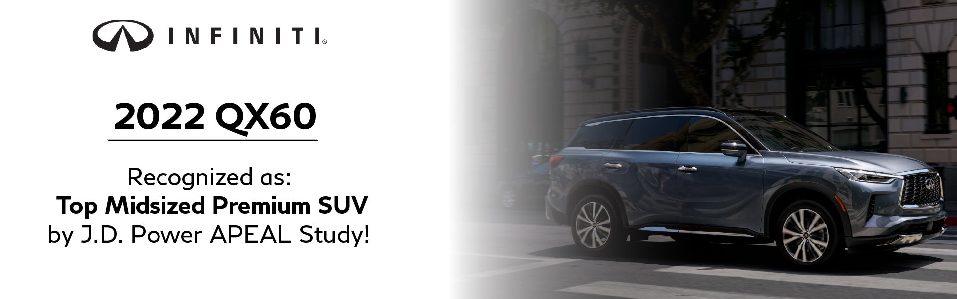 2022 QX60 Top Midsized Premium SUV