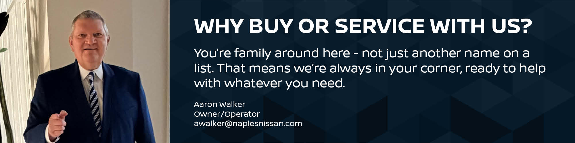Why Buy or Service with us?